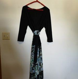 Eco New York Floral Maxi Dress